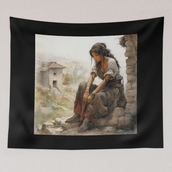 Item preview, Beautiful Peasant Girl # 3 designed and sold by Demonik-Art.