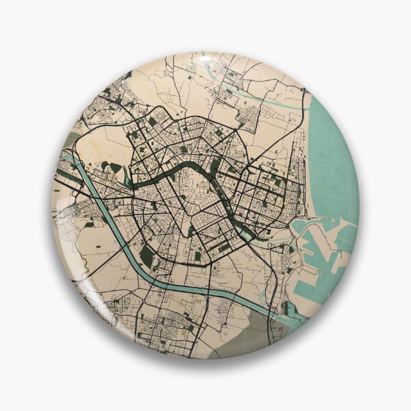Item preview, Valencia City Map of Spain  - Vintage designed and sold by deMAP.