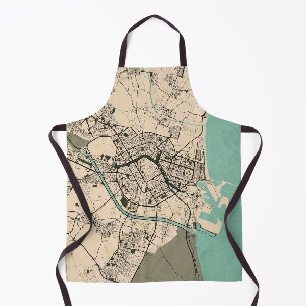 Item preview, Valencia City Map of Spain  - Vintage designed and sold by deMAP.