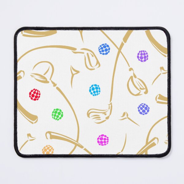 Item preview, Golf Driving ‘n Putting Pattern | Gold + Multi designed and sold by L Diane Johnson.