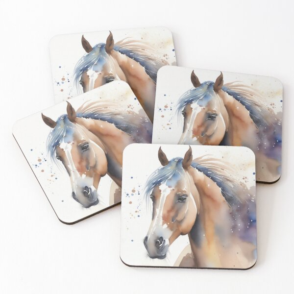 Item preview, Watercolour Horse painting designed and sold by JBunnieDesign.