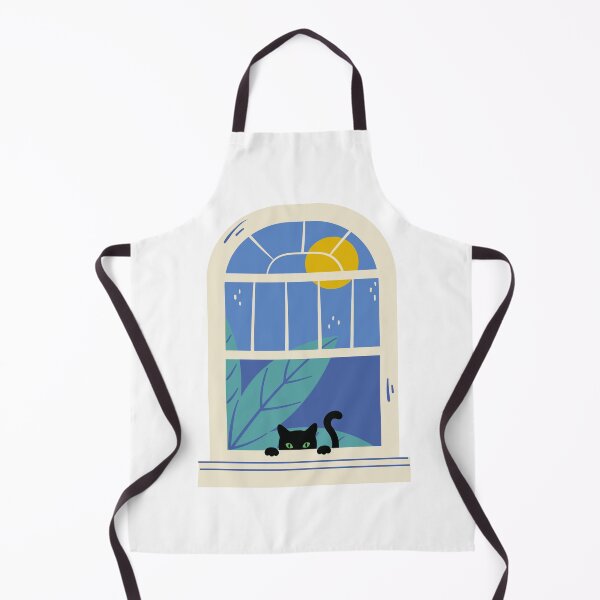 Item preview, Cute Cat Sneaking Into the Window designed and sold by DawidM3rch.