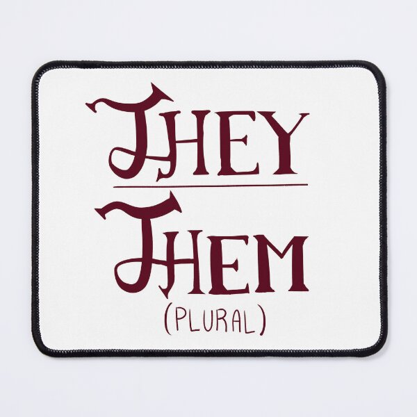 Item preview, They/Them (Plural) designed and sold by Tomuraukami.