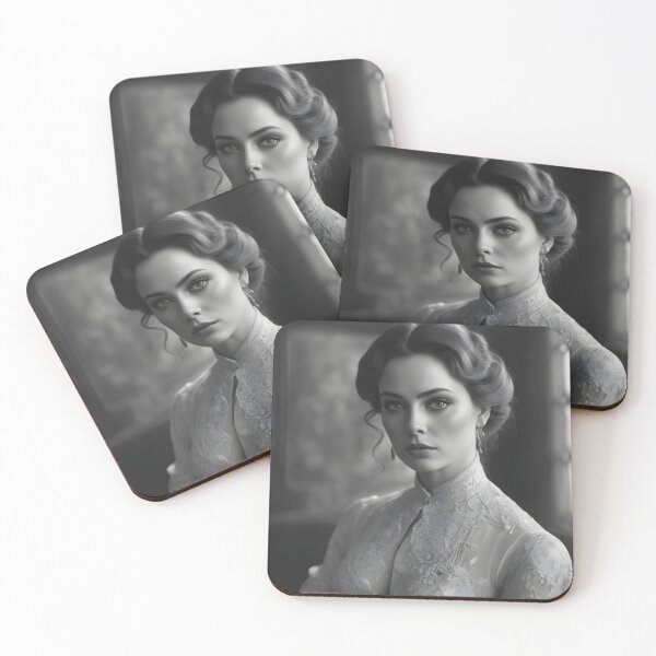 Item preview, Black and white portrait designed and sold by Jambonfromage.