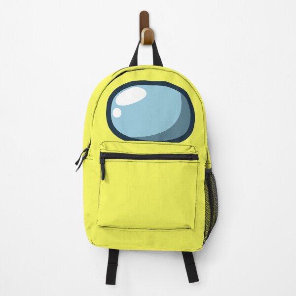 Item preview, Among Us backpack - Yellow designed and sold by Spits Designs.