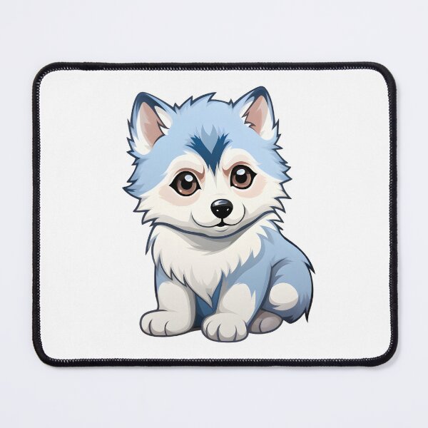 Item preview, Cute Husky Dog Illustration - Charming and Playful Animal Art designed and sold by Moo7shop.