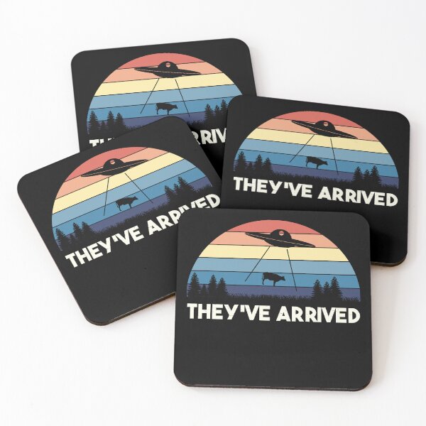 Item preview, UFO - Aliens - UAP - They've Arrived designed and sold by brindled.