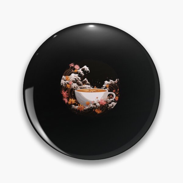 Item preview, World Coffee Day in kanagawa wave designed and sold by Shirt-Expert.
