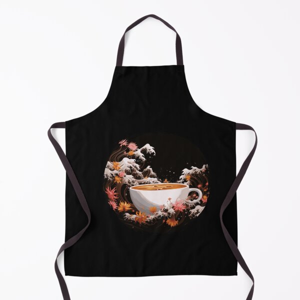 Item preview, World Coffee Day in kanagawa wave designed and sold by Shirt-Expert.