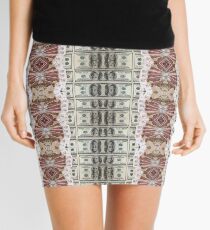structure, framework, pattern, composition, frame, texture Mini Skirt