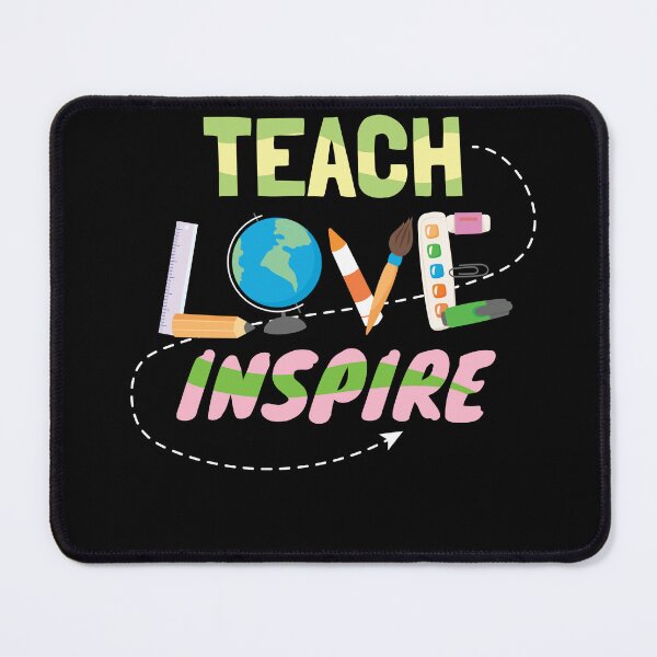 Item preview, Tech Love Inspire Teacher School designed and sold by MooonTees.