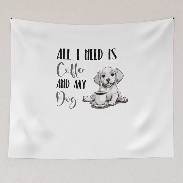 Item preview, World Coffee Day with my dog designed and sold by Shirt-Expert.