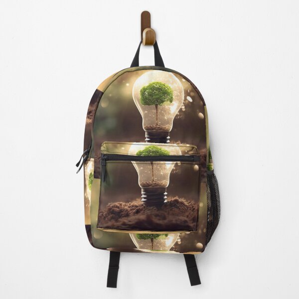 Item preview, Lightbulb tree in the garden designed and sold by Aestheticlanart.