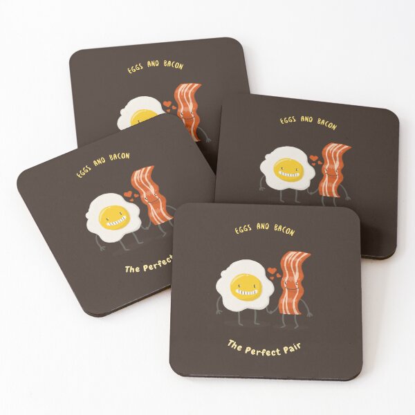 Item preview, Eggs and Bacon: The Perfect Pair designed and sold by TropicalDesigna.