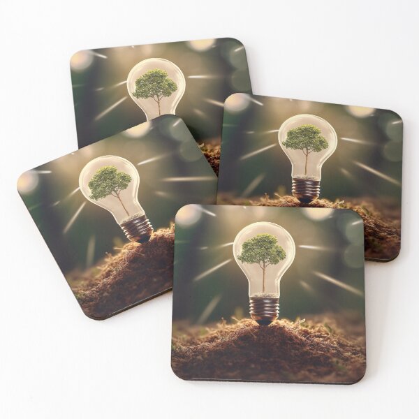 Item preview, Lightbulb tree sparkle designed and sold by Aestheticlanart.