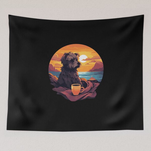 Item preview, World Coffee Day with my dog designed and sold by Shirt-Expert.
