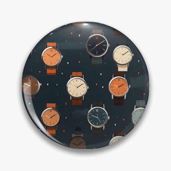 Item preview, Watches Pattern designed and sold by RetroPrints.