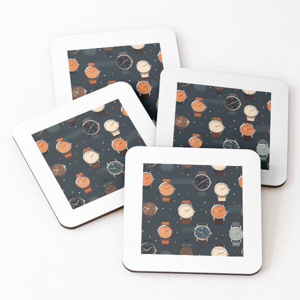 Item preview, Watches Pattern designed and sold by RetroPrints.