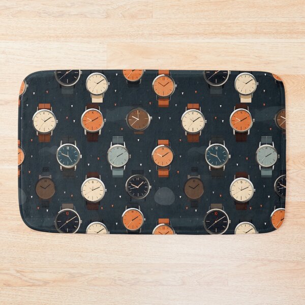 Item preview, Watches Pattern designed and sold by RetroPrints.