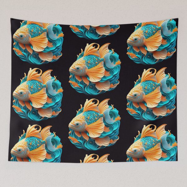 Item preview, caribbean fish designed and sold by TodoDecoArt.