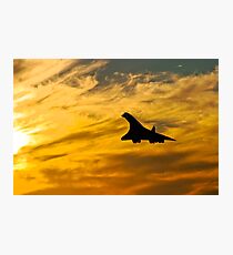 Concorde Comes Home 2 Photographic Print