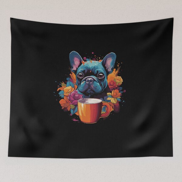 Item preview, World Coffee Day with my frensh dog designed and sold by Shirt-Expert.