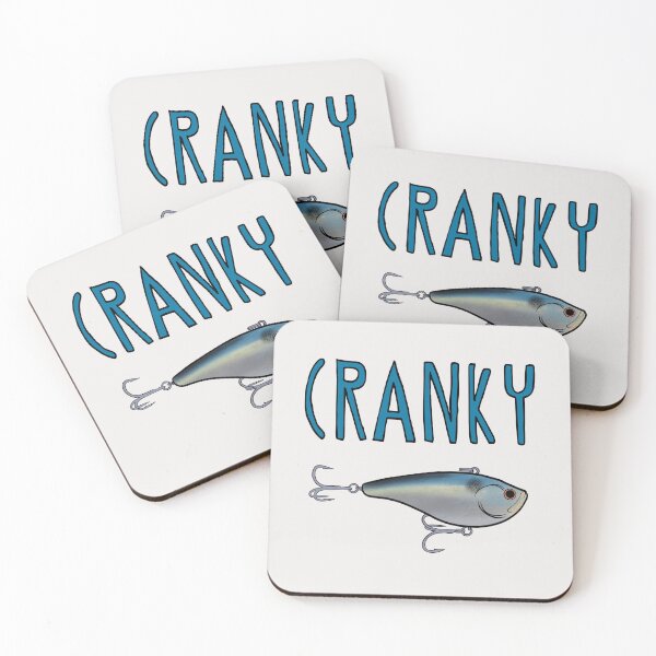 Item preview, cranky crank bait  designed and sold by scarrymommyart.