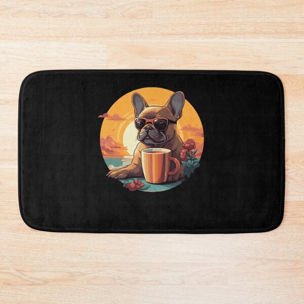 Item preview, World Coffee Day with my frensh dog designed and sold by Shirt-Expert.