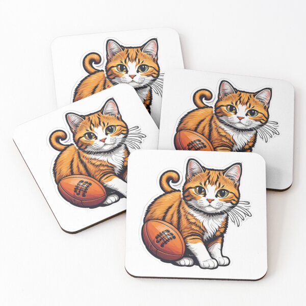 Item preview, Cat ply with football  designed and sold by Hania777.