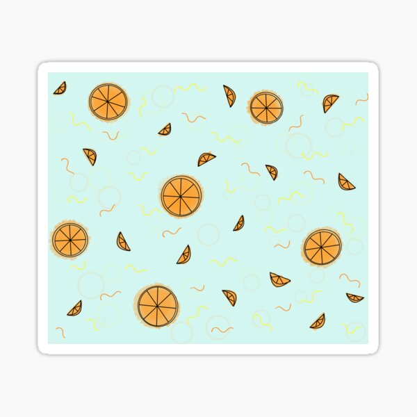 Orange Sticker