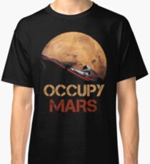 Occupy Mars Spacex Starman Classic T-Shirt