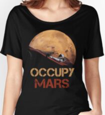 Occupy Mars Spacex Starman Women's Relaxed Fit T-Shirt