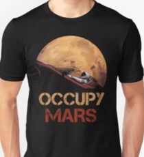 Besetze Mars Spacex Starman Slim Fit T-Shirt