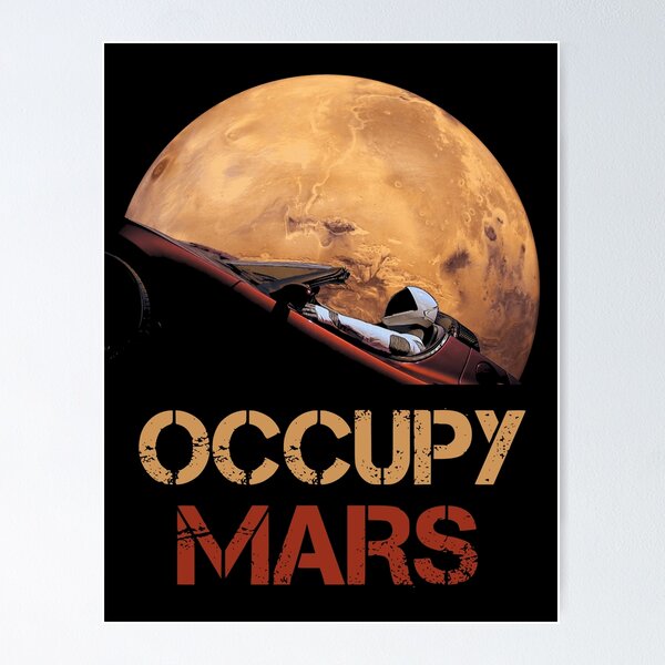 Item preview, Occupy Mars designed and sold by Boy-With-Hat.