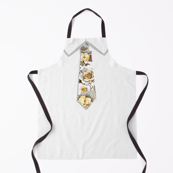 Item preview, Effortless Elegance - Dapper Faux Tie Gold and Silver designed and sold by DimHel2.