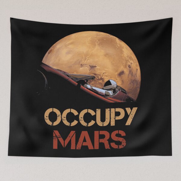 Item preview, Occupy Mars designed and sold by Boy-With-Hat.