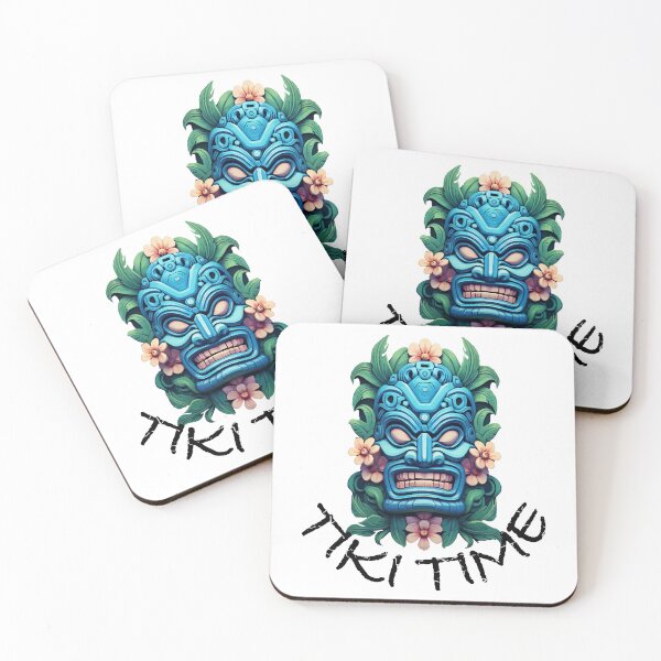 Item preview, Tiki Time, with Black Lettering designed and sold by VelvetRoom.