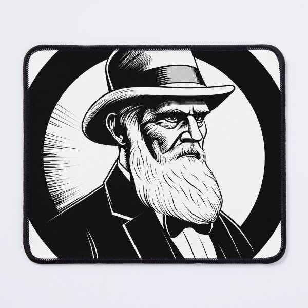 Item preview, Charles Darwin designed and sold by Marynovska.