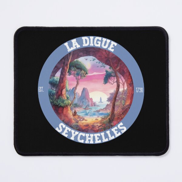 Item preview, La Digue Seychelles Retro Vintage Amazing Outdoors Adventure Travel Lover Gift Souvenir designed and sold by Eponine6.