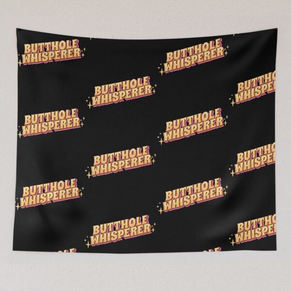 Item preview, Butthole Whisperer Sarcástico Humor crudo Retro Naranja designed and sold by Merch_Tingz.