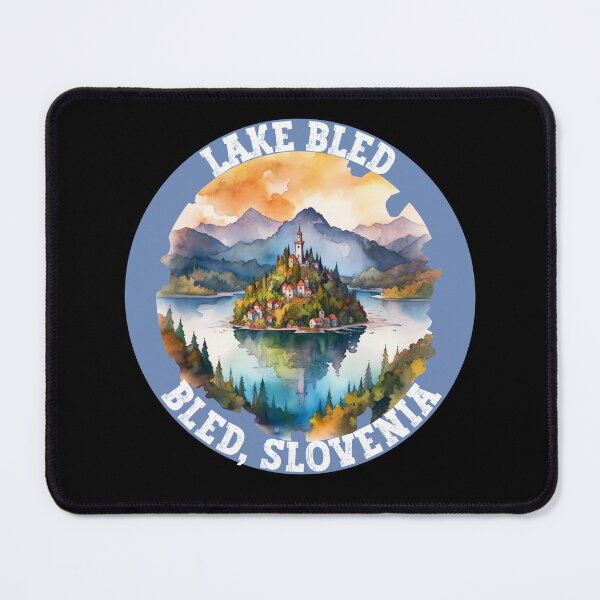 Item preview, Lake Bled Slovenia Retro Vintage Amazing Outdoors Adventure Travel Lover Gift Souvenir designed and sold by Eponine6.