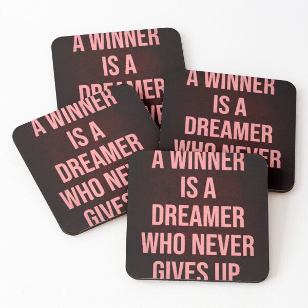 Item preview, A winner is a dreamer. designed and sold by Vasa23.