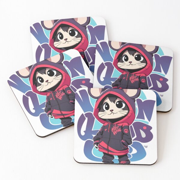 Artikelvorschau, Cooler süßer Anime-Charakter im Street-Art-Graffiti-Stil entworfen und verkauft von ShopSunday.