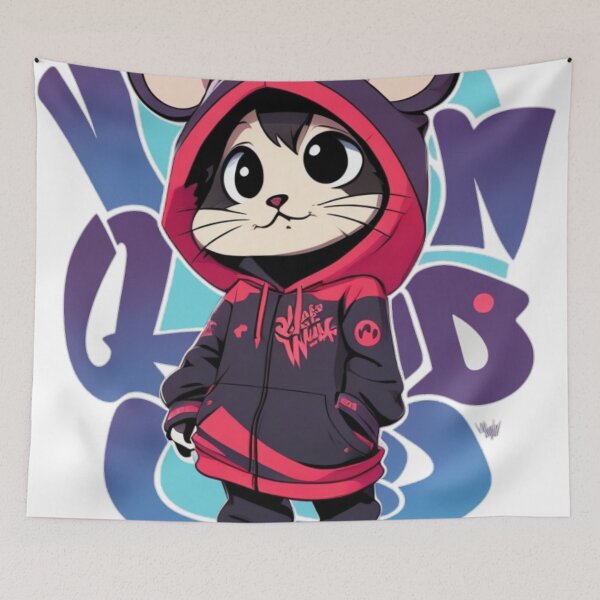 Item preview, Cool CuteStreet Art Graffiti Style Anime Character  designed and sold by ShopSunday.