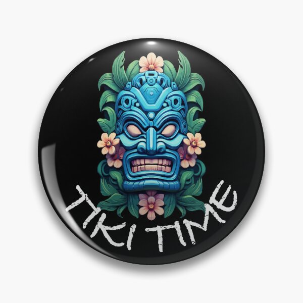 Item preview, Tiki Time, with White Lettering designed and sold by VelvetRoom.