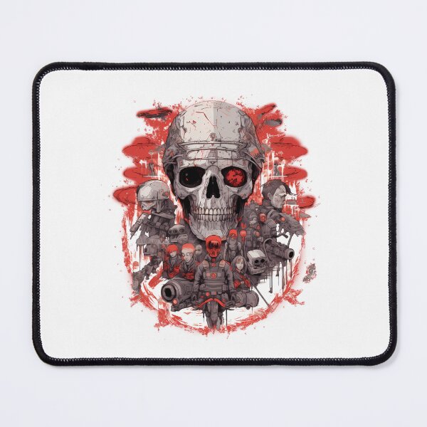 Item preview, AI Cyborg Robot apocalypse Skull - EnD Of ThE World designed and sold by MLArtifex.