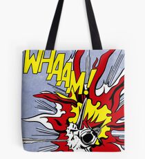 Roy Lichtenstein - Whaam! High Quality Tote Bag