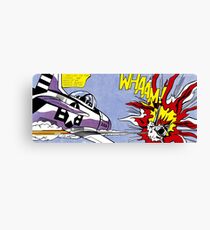 Roy Lichtenstein - Whaam! High Quality Canvas Print