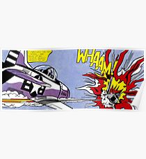 Roy Lichtenstein - Whaam! High Quality Poster