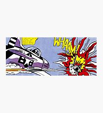 Roy Lichtenstein - Whaam! High Quality Photographic Print
